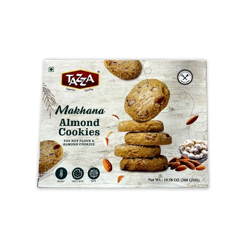 TAZZA MAKHANA AIMOND COOKIES