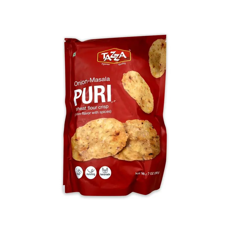 TAZZA ONION MASALA PURI