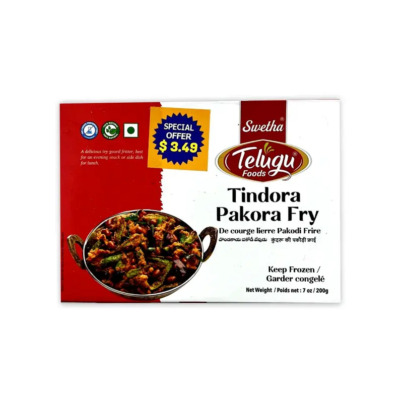 TELUGU FOODS TINDORA PAKORA FRY
