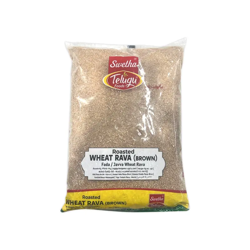 SWETHA ROASTED WHEAT RAVA ( BROWN )