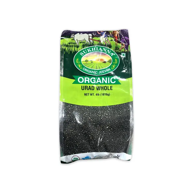 SUKHIANNA ORGANIC URAD WHOLE BLACK