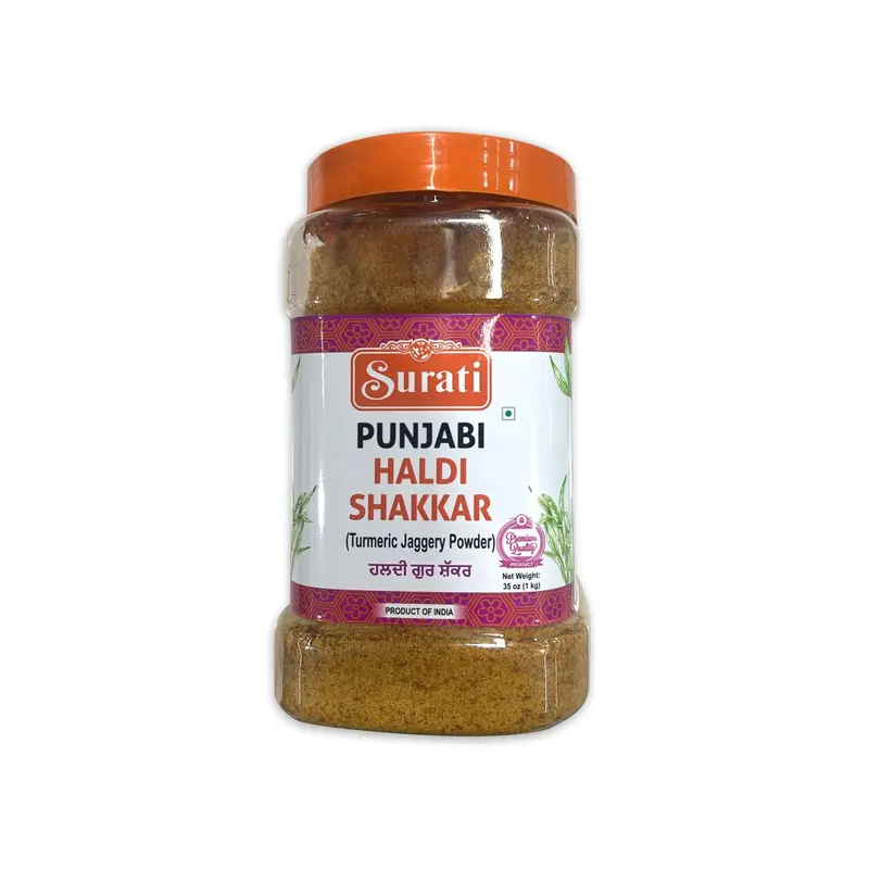 SURATI  PUNJABI HALDI SHAKKARA (TURMERIC JAGGERY POWDER)