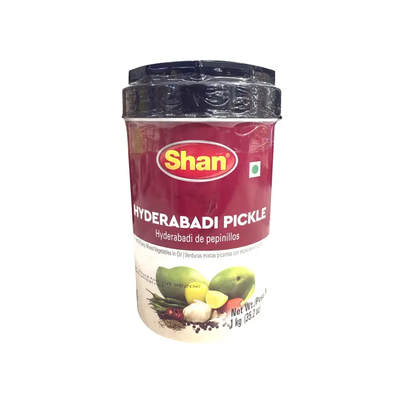 SHAN HYDERABADI PICKLE ( HYDERABADI DE PEPINILLOS )