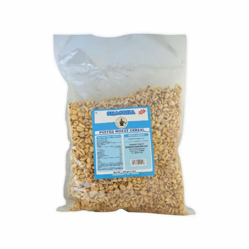 SHASTHA FOODS PUFFED WHEAT CEREAL