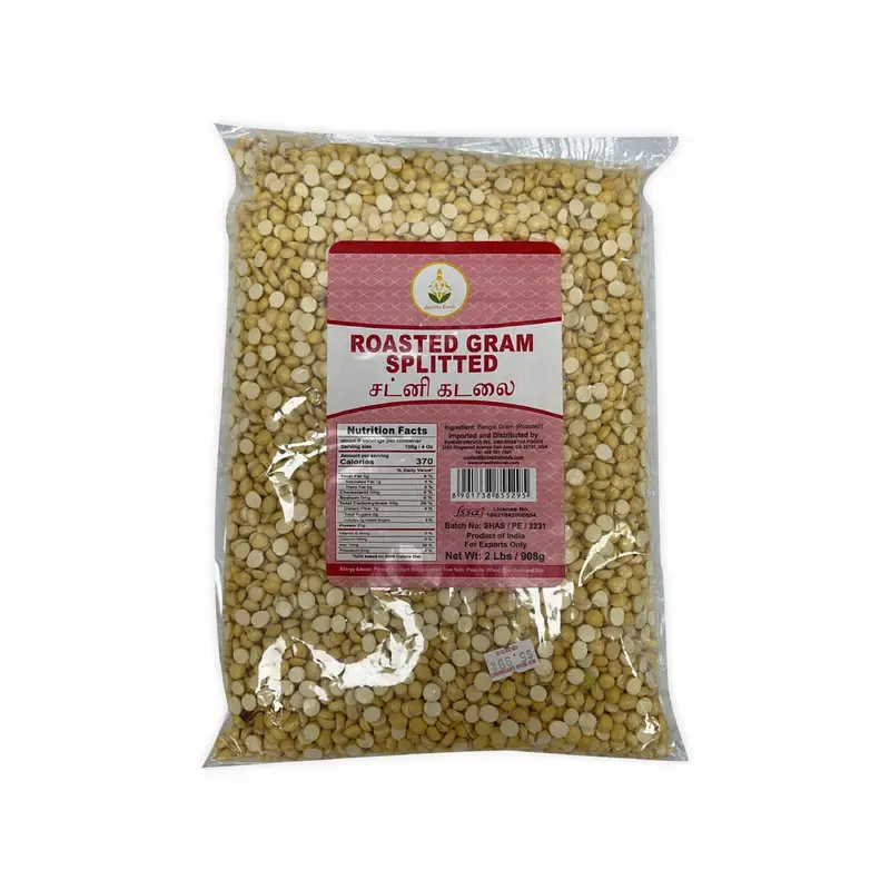 SHASTHA FOODS ROASTED GRAM SPLITTED