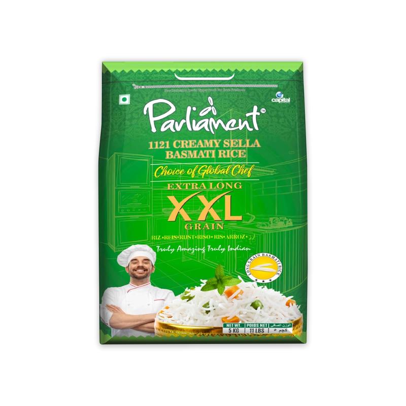 PARLIAMENT 1121 CREAMY SELLA BASMATI RICE