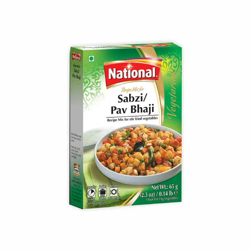 NATIONAL SABZI/PAV BHAJI