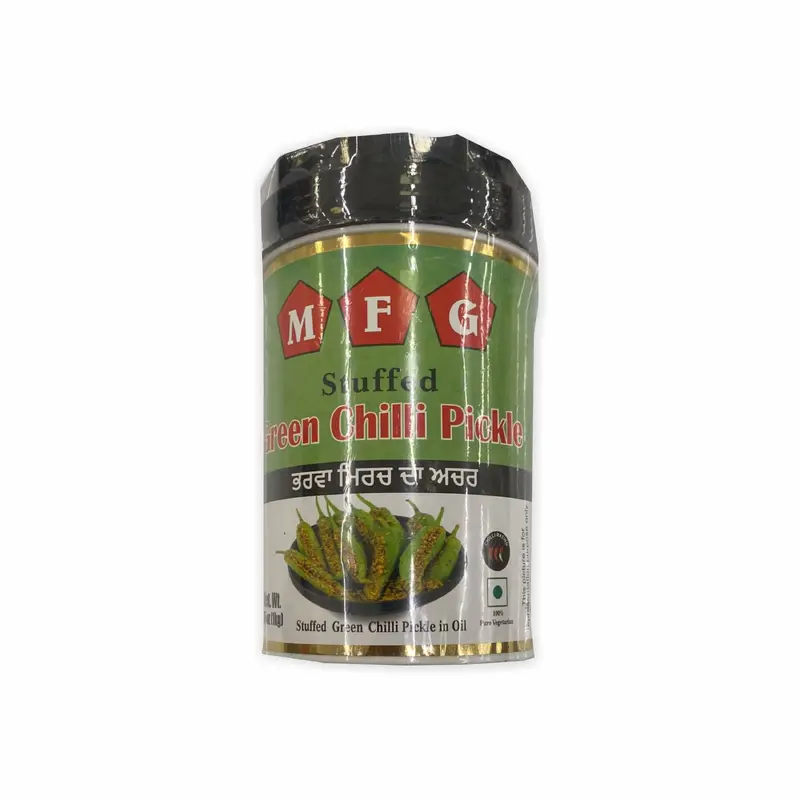 MFG STUFFED GREEN CHILI PICKLE