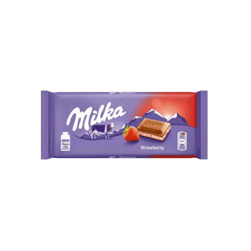 MILKA STRAWBERRY CHOCOLATE