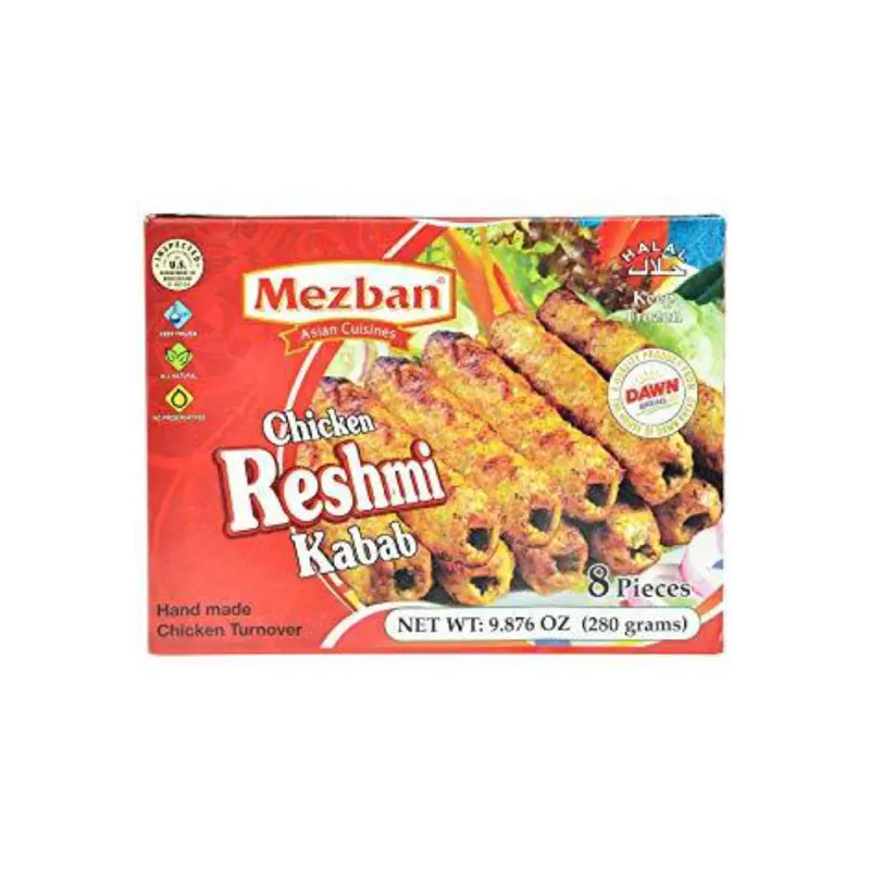 MEZBAN CHICKEN RESHMI KABAB (8 PCS)