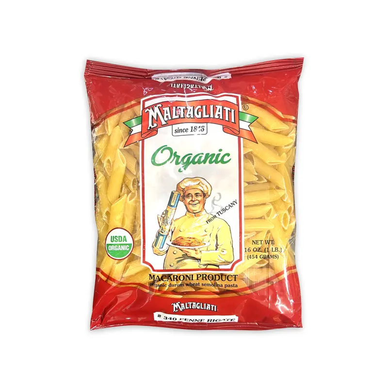 MALTAGLIATI ORGANIC MACARONI ( PENNE RIGATE )