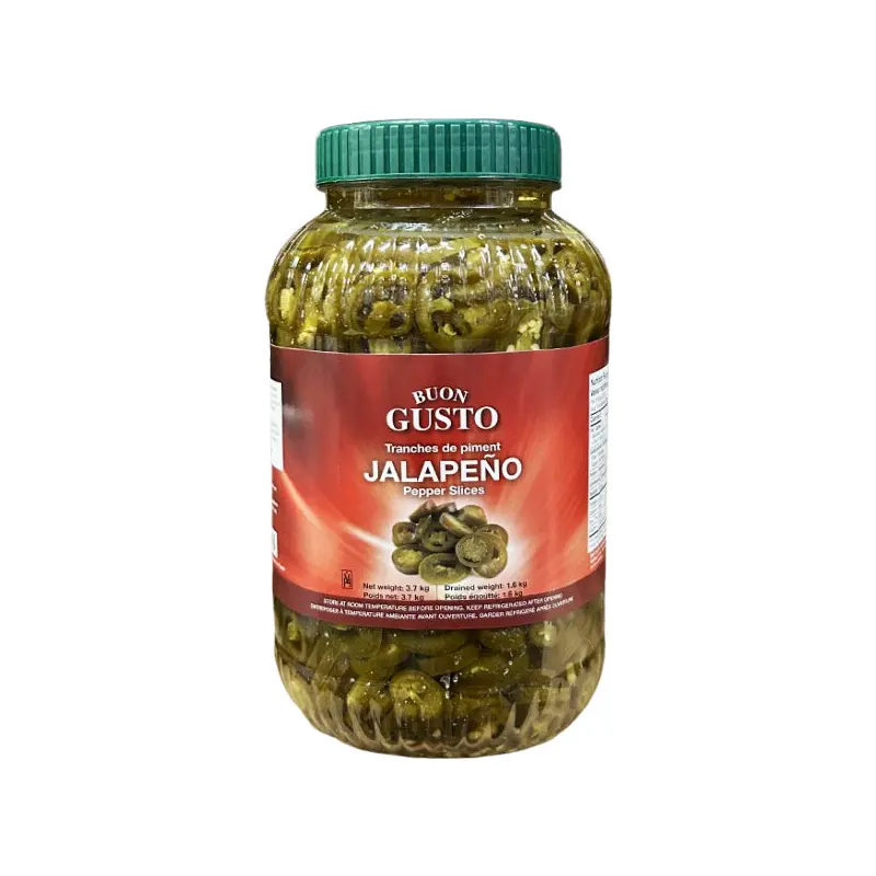BUON GUSTO - JALAPENO PEPPER SLICES 4LT