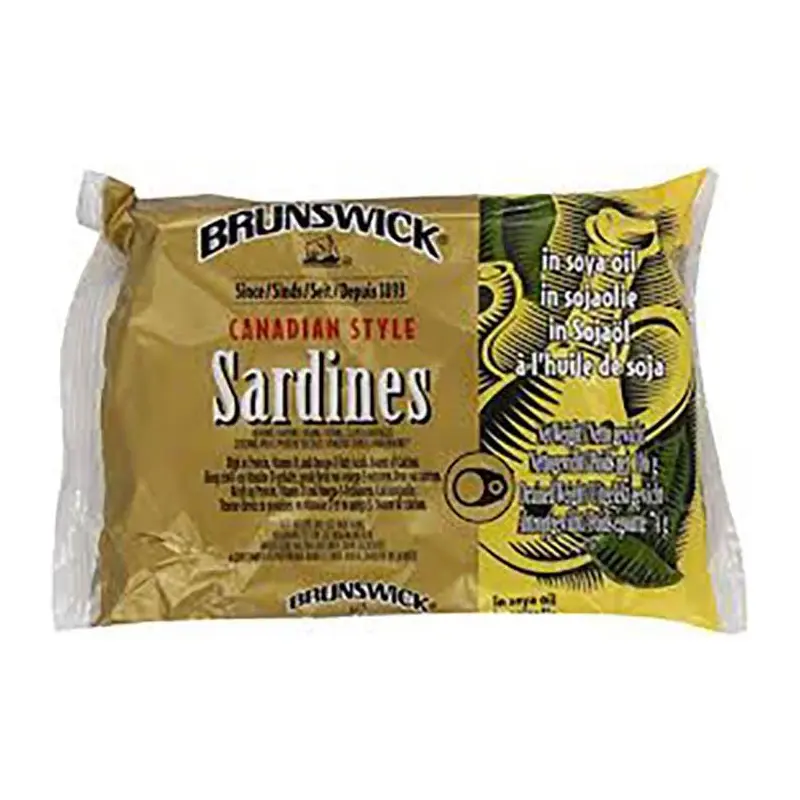 BRUNSWICK - SARDINES IN SOYA OIL 106GR