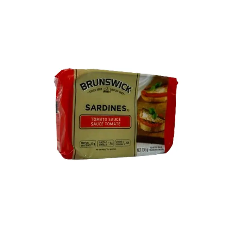 BRUNSWICK - SARDINES IN TOMATO SAUCE 100GR