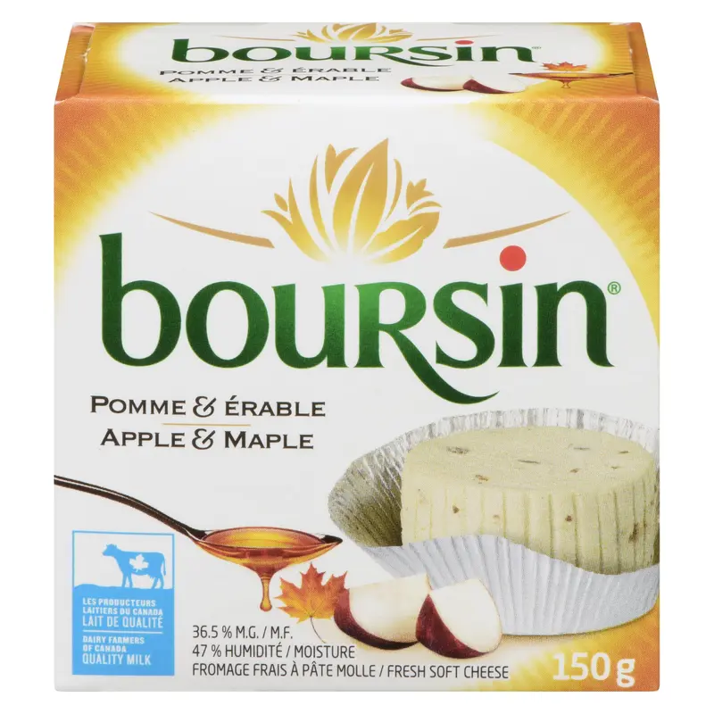 BOURSIN - APPLE AND MAPLE 150GR