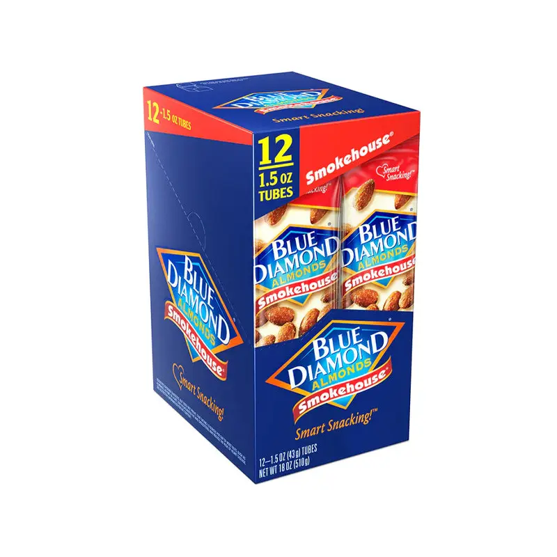 BLUE DIAMOND - ALMONDS SMOKEHOUSE 12x43 GR