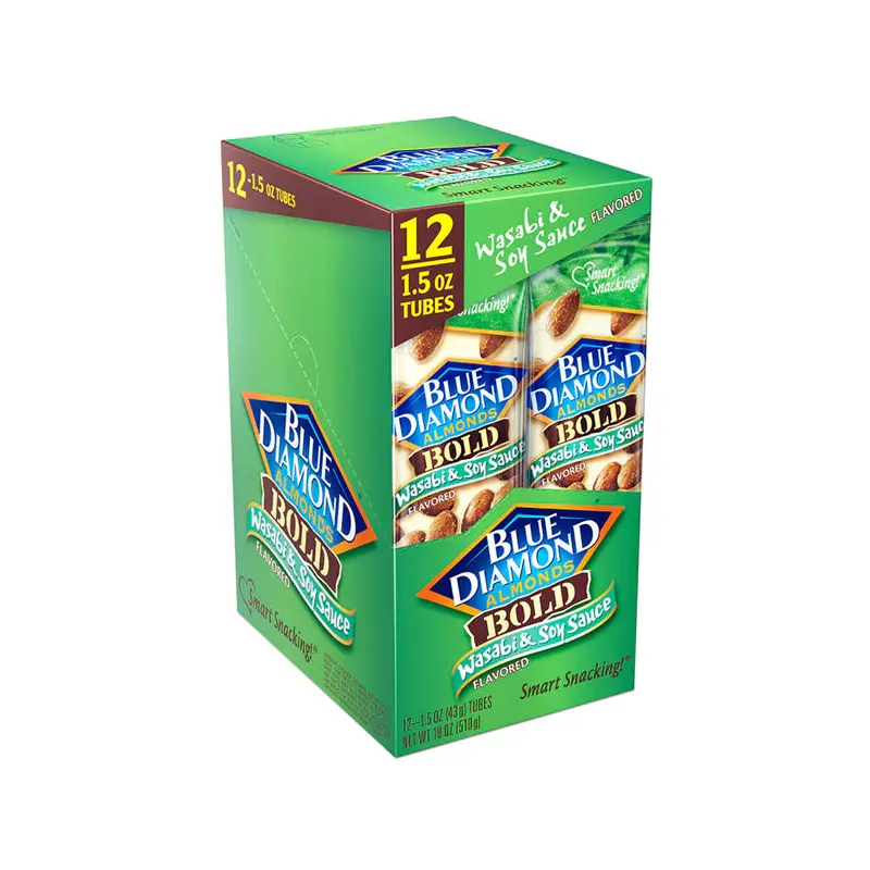 BLUE DIAMOND - ALMONDS WASABI & SOY 12x43 GR