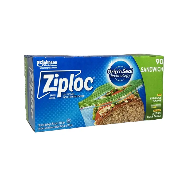 ZIPLOC - SANDWICH BAG 90EA
