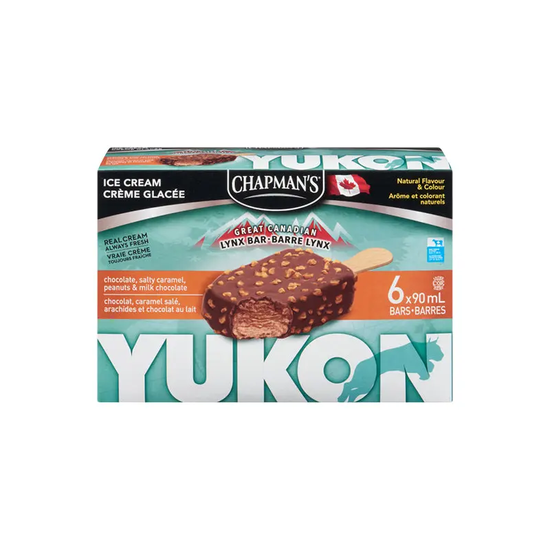 YUKON - CHOCOLATE SALTY CARAMEL BAR 6x90 ML