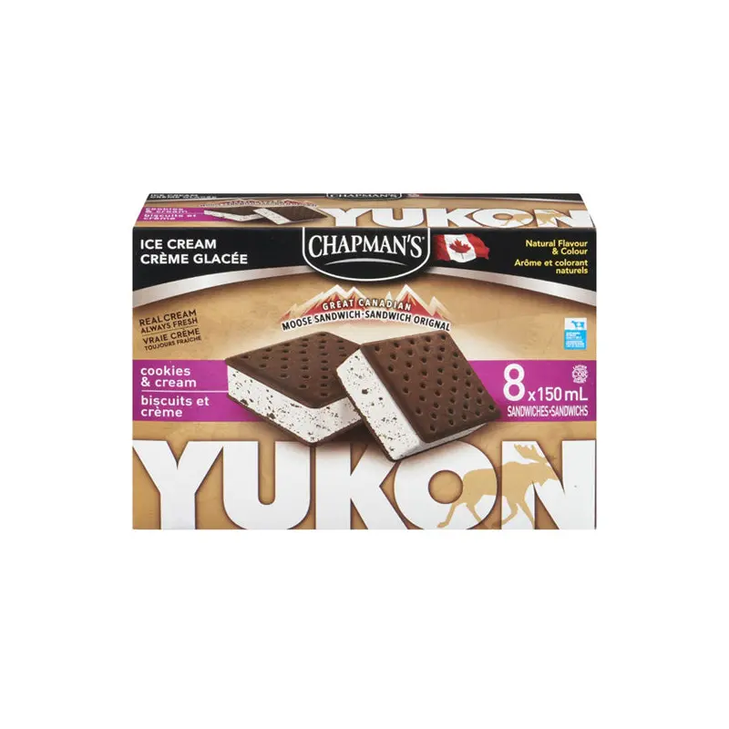 YUKON - COOKIES & CREAM SANDWICH 8x150 ML