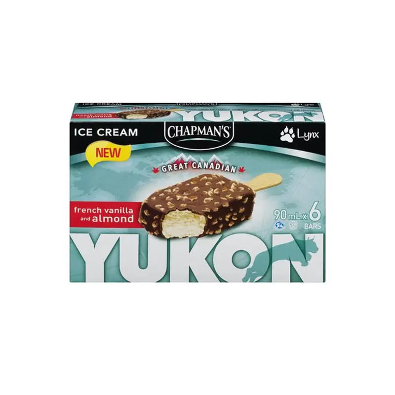 YUKON - FRENCH VANILLA ALMOND BAR 6x90 ML
