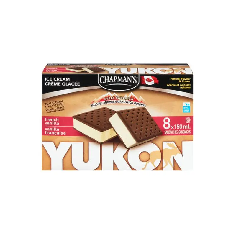 YUKON - FRENCH VANILLA SANDWICH 8x150 ML