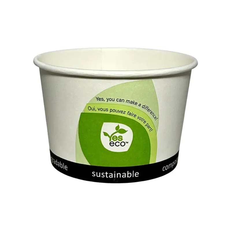 YES ECO - YESECO PLA BOWL 12OZ 20x25 EA