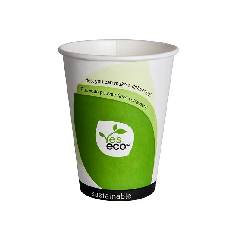 YES ECO - YESECO PLA PRINTED HOT CUPS 12oz 50EA