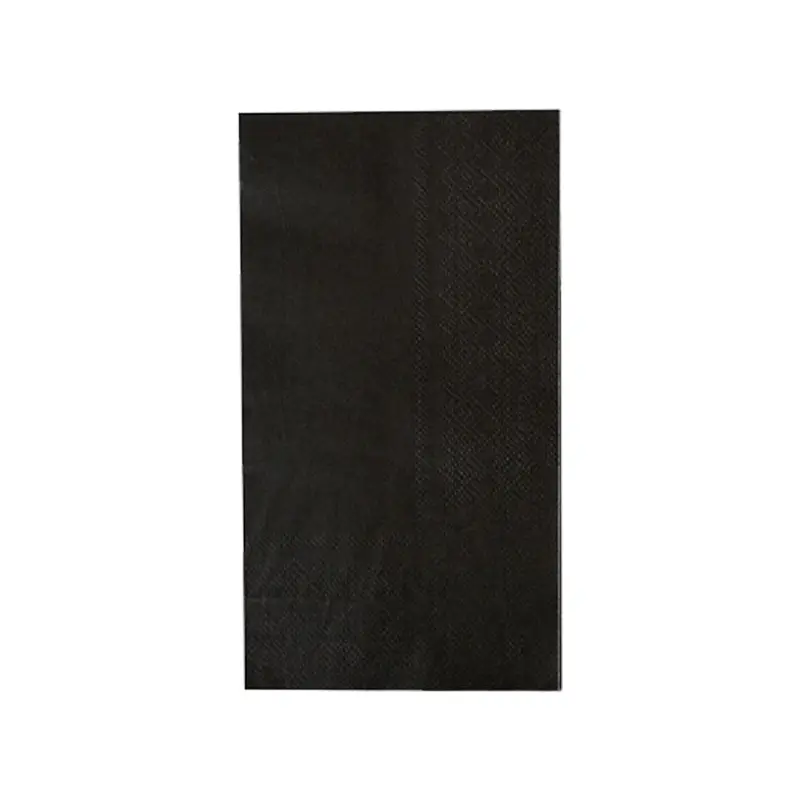 YESECO - BLACK DINNER NAPKIN 40x39CM 100 PC