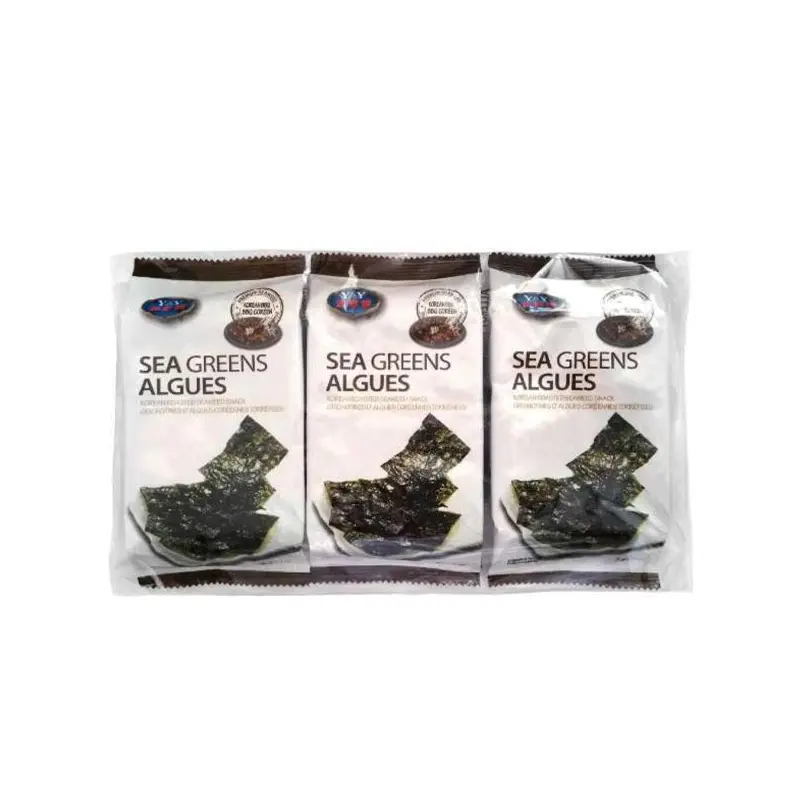 Y&Y - SEA GREENS SEAWEED KOREAN BBQ 3x5 GR
