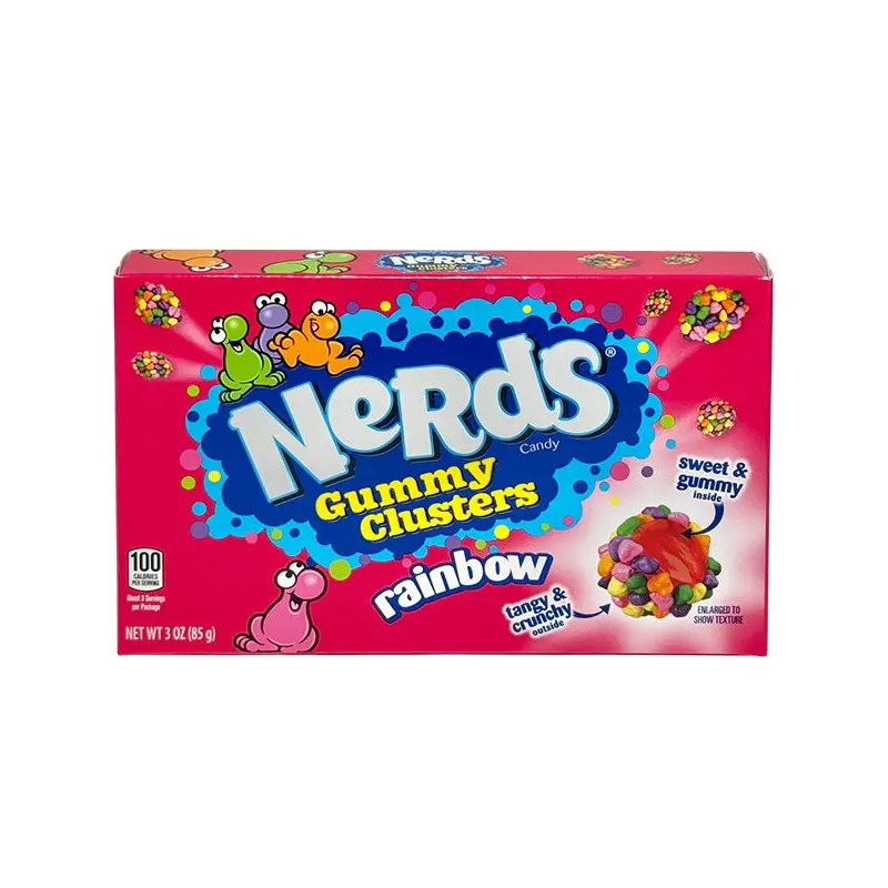 WONKA - NERDS GUMMY CLUSTERS THEATER 85GR