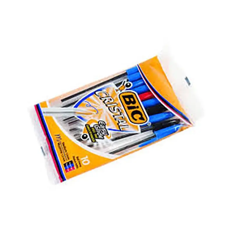 BIC - CRYSTAL PENS ASSORTED 10EA