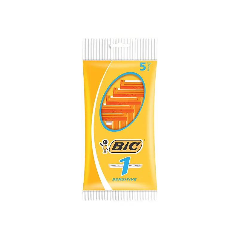 BIC - DISPOSABLE RAZOR SENSITIVE 5CT
