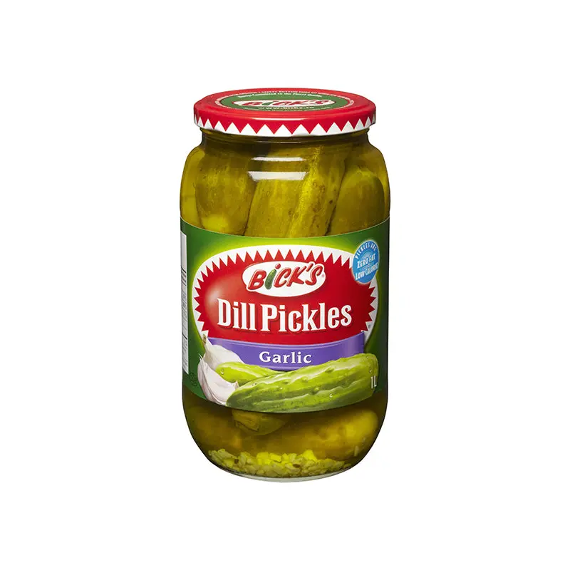 BICKS - WHOLE DILLS WITH GARLIC 1LT