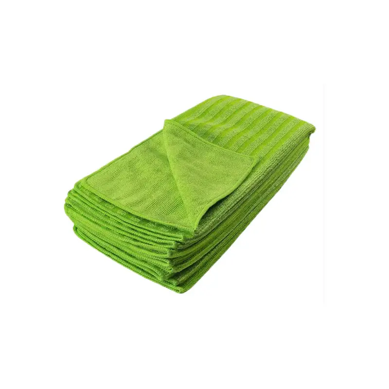 WIPECO - 14"x14" MICROFIBER GREEN SCRUB CLOTH 10x10 PK