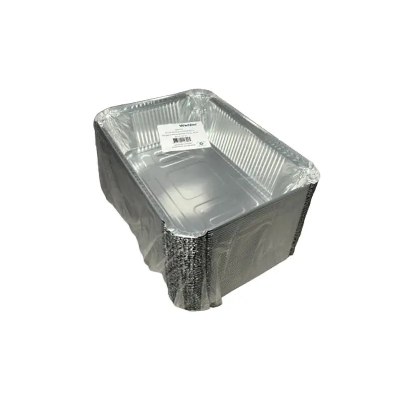 WOHLER - 2 1/4 OBLONG FOIL CONTAINER BASE 8x6 50EA