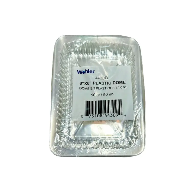 WOHLER - 2 1/4LB (8INx6IN) DOME LID 50EA