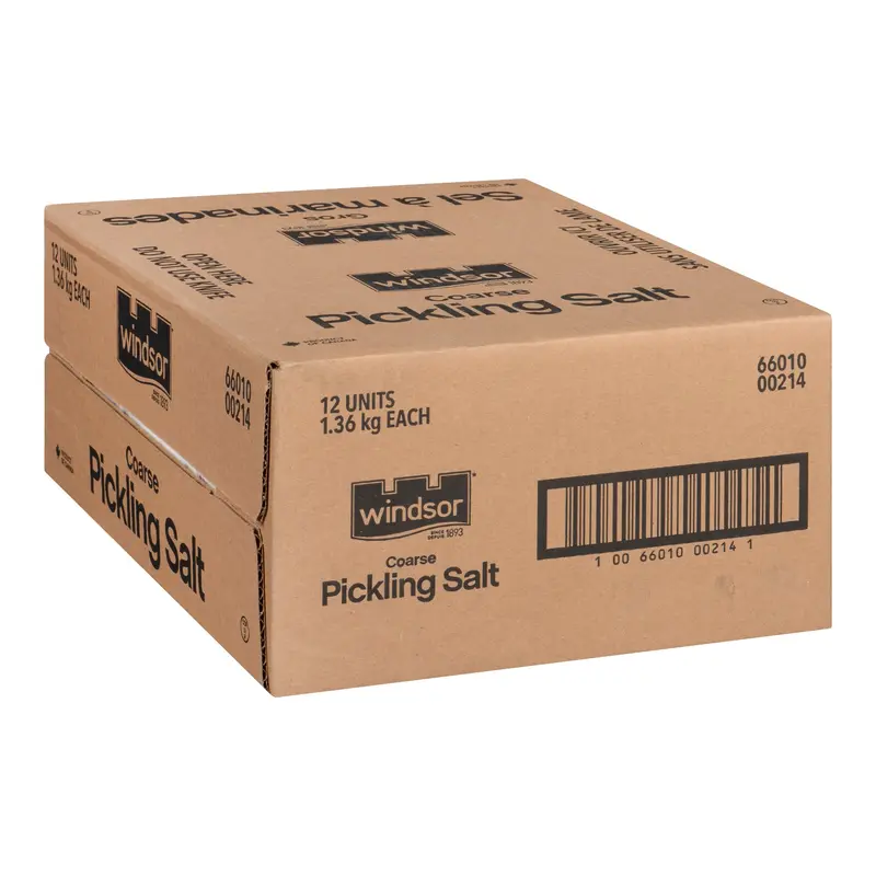 WINDSOR - COARSE PICKLING SALT 12x1.36 KG
