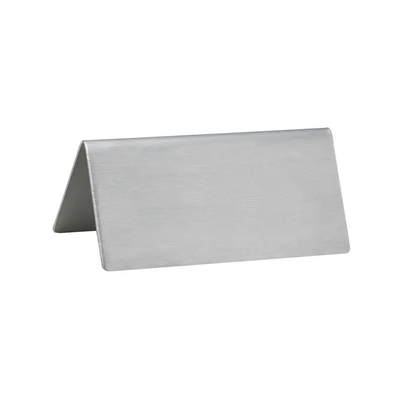 WINCO - SS TENT BLANK SIGN EA