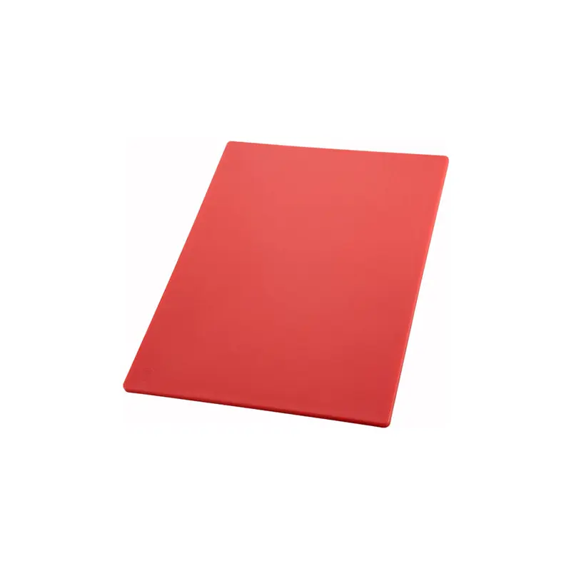 WINCO - RED RECTANGLE CUTTING BOARD EA