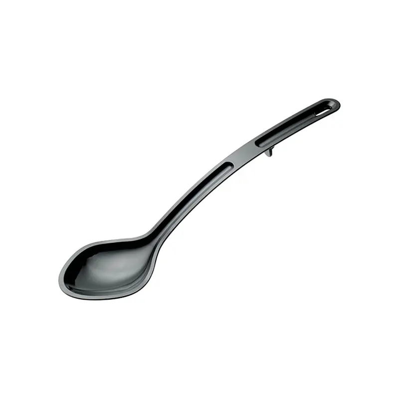 WINCO - SERVING SPOON BLACK CURVE 1EA