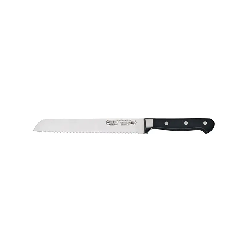 WINCO - GERMAN STEEL BREAD KNIFE 8" 1EA