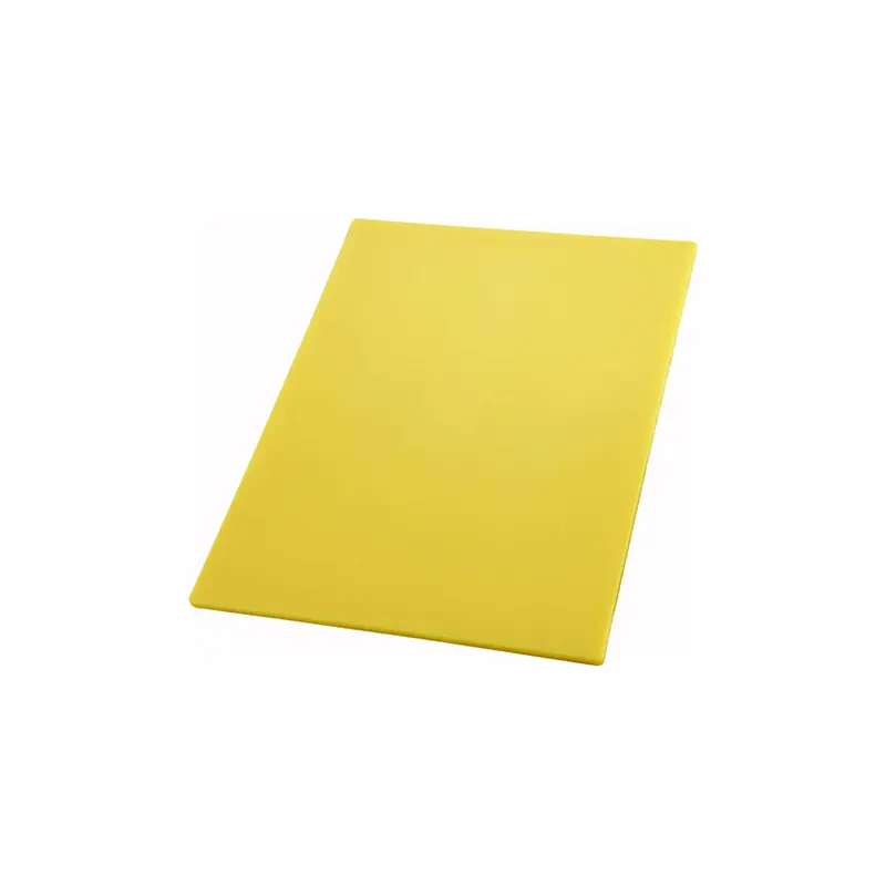 WINCO - CUTTING BOARD YELLOW 18x12IN EA