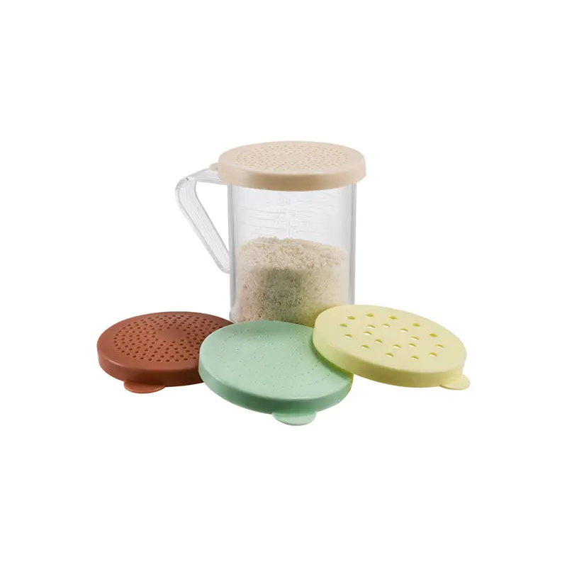WINCO - 4 COLOURED LID DREDGE SET EA