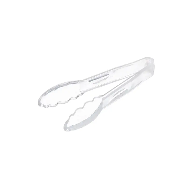 WINCO - 6in POLYCARBONATE UTILITY TONGS CLEAR 1EA