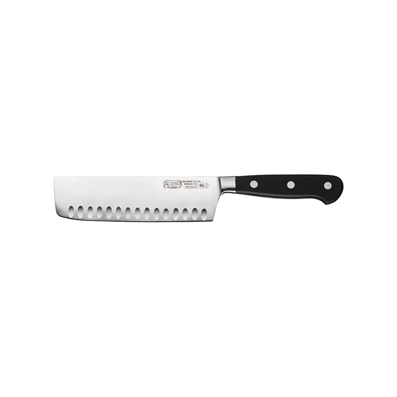 WINCO - 7IN NAKIRI KNIFE HOLLOW GROUND EA