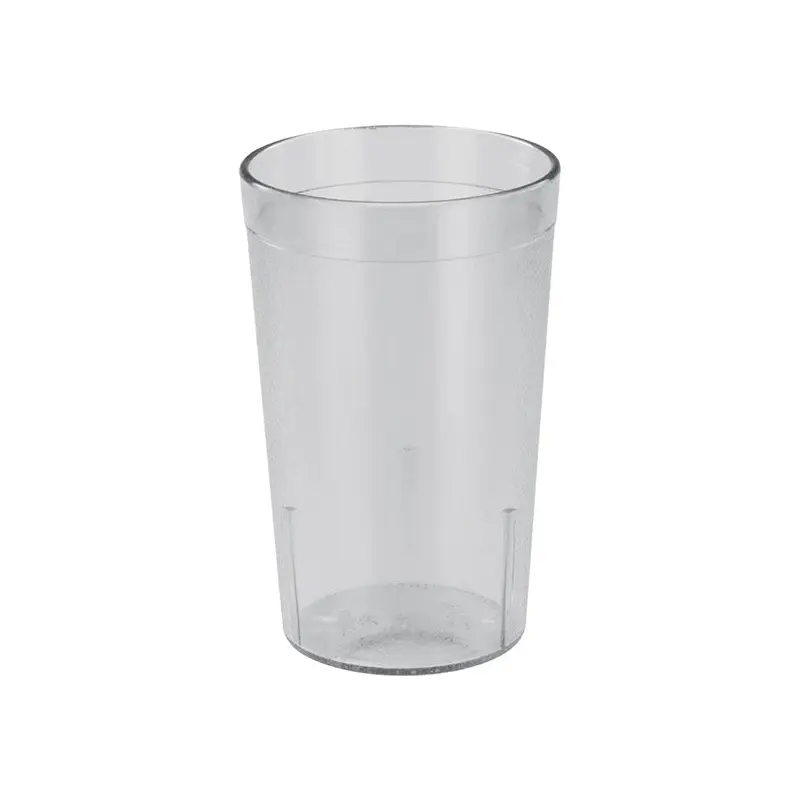 WINCO - 9 1/2 OZ CLEAR PEBBLED TUMBLERS 12 PK