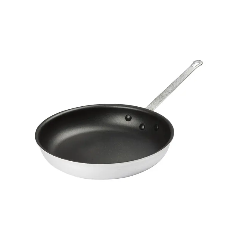 WINCO - 14in ALUMINUM NON-STICK FRYING PAN EA