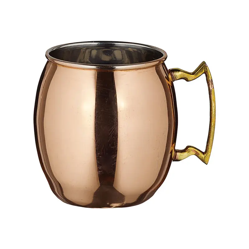 WINCO - 20oz COPPER PLATED SMOOTH MOSCOW MULE MUGS 1EA
