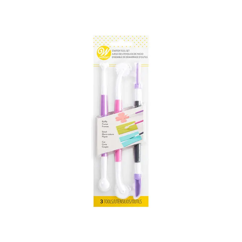WILTON - FONDANT TOOL SET3-PIECE 1EA